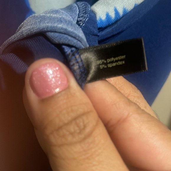 The Limited Blue with light blue design, elastic at the bottom - Picture 4 of 6